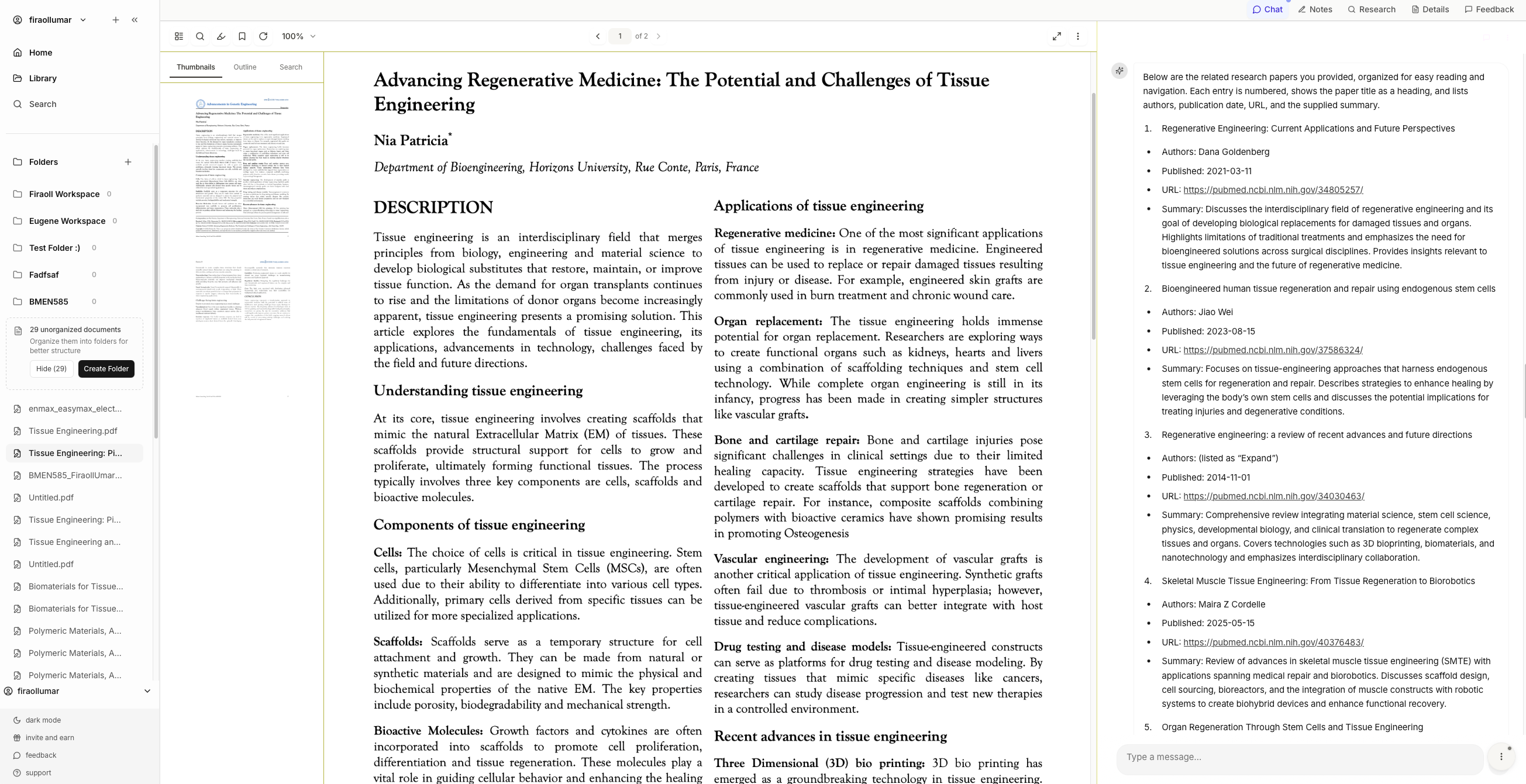 Serenoty platform interface